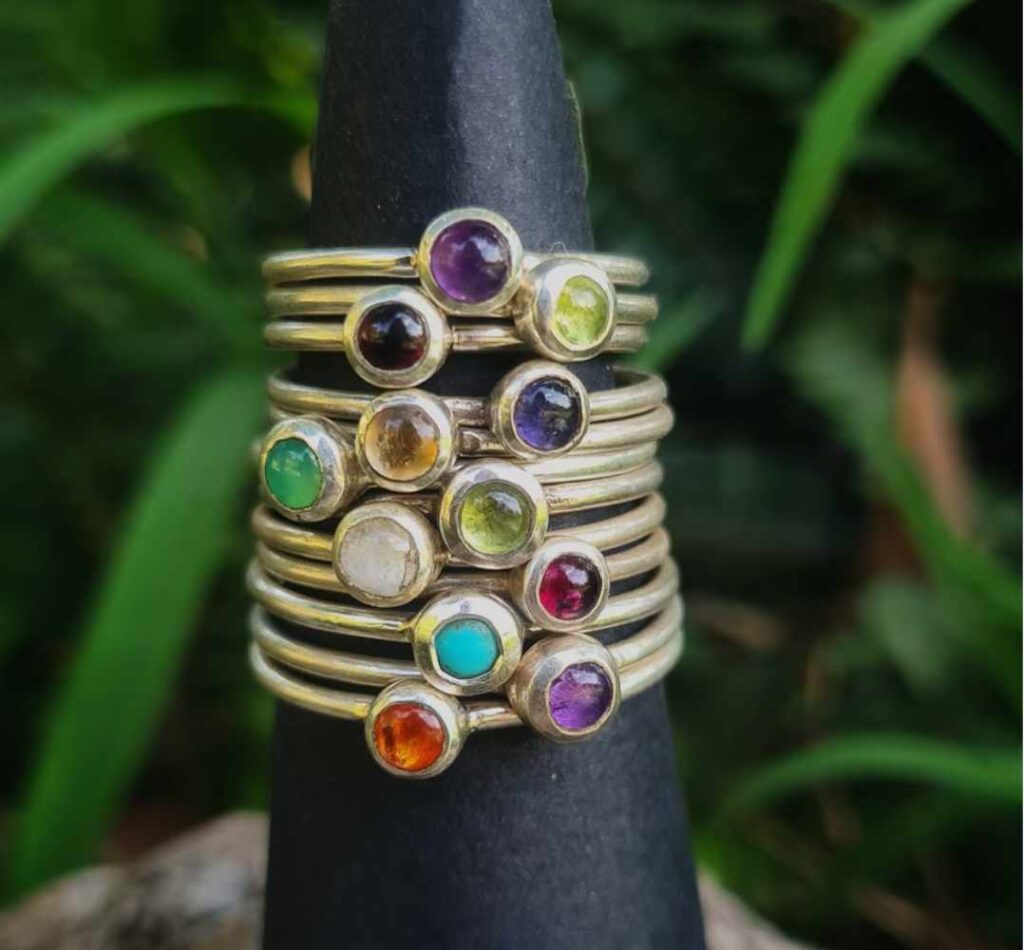 4mm stone ring