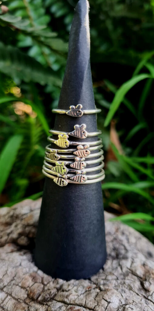 Nettis Bee Silver Ring